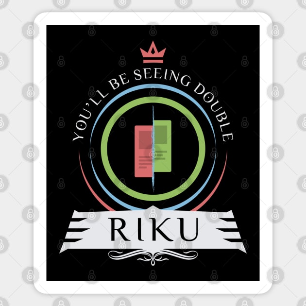 Commander Riku - Magic the Gathering Sticker by epicupgrades